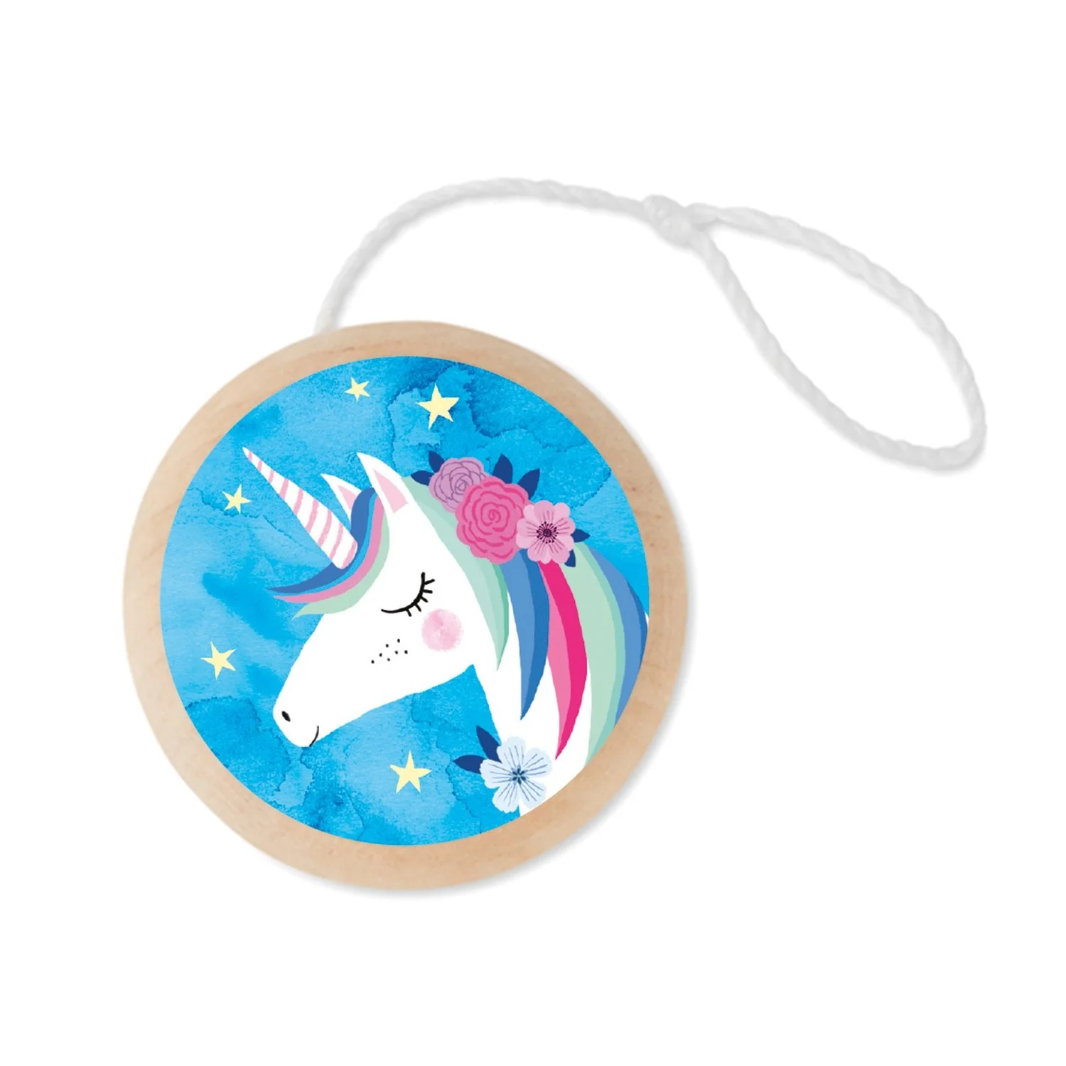 Unicorn Wooden Yo-Yo - Image 2