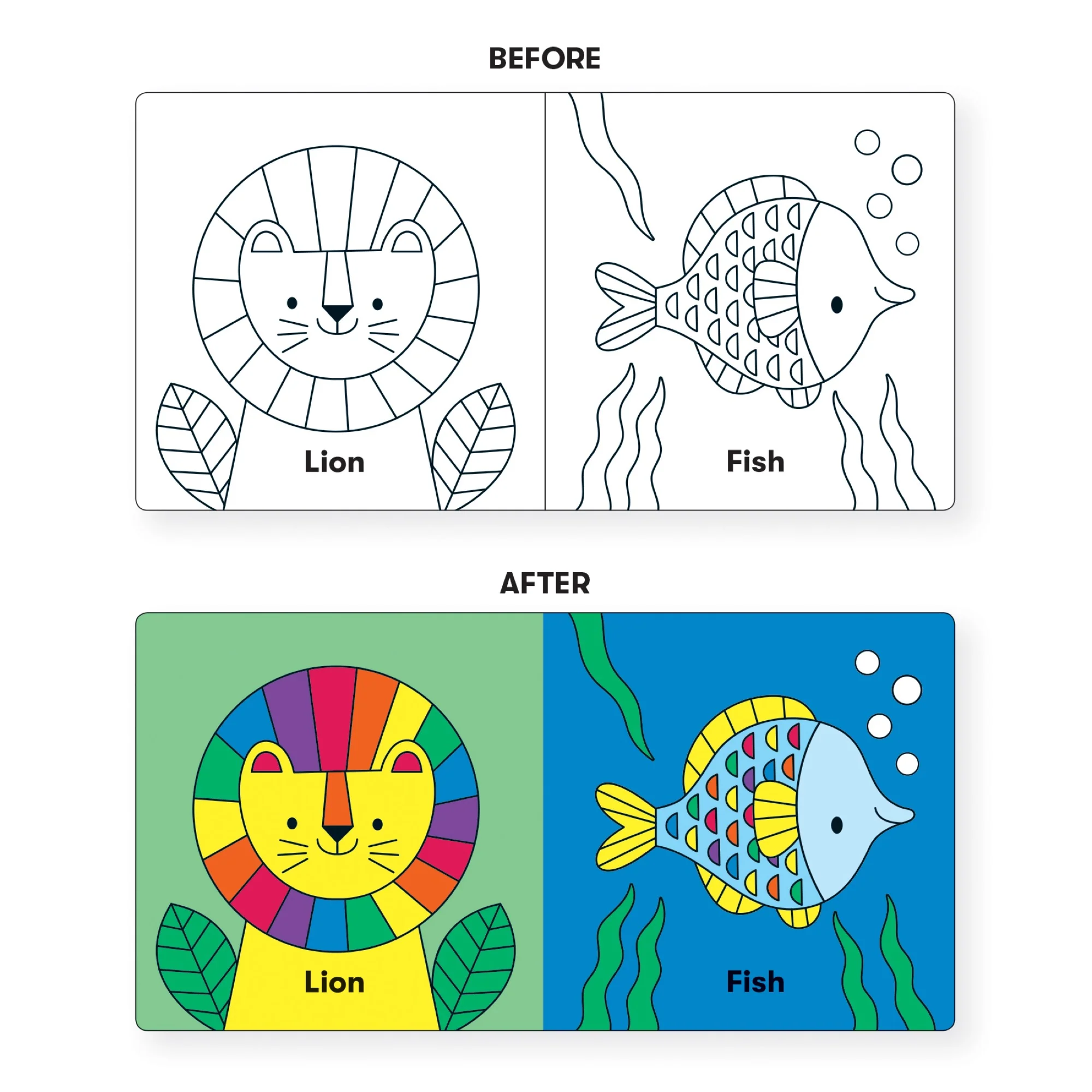 Wild Rainbow Color Magic Bath Book - Image 4
