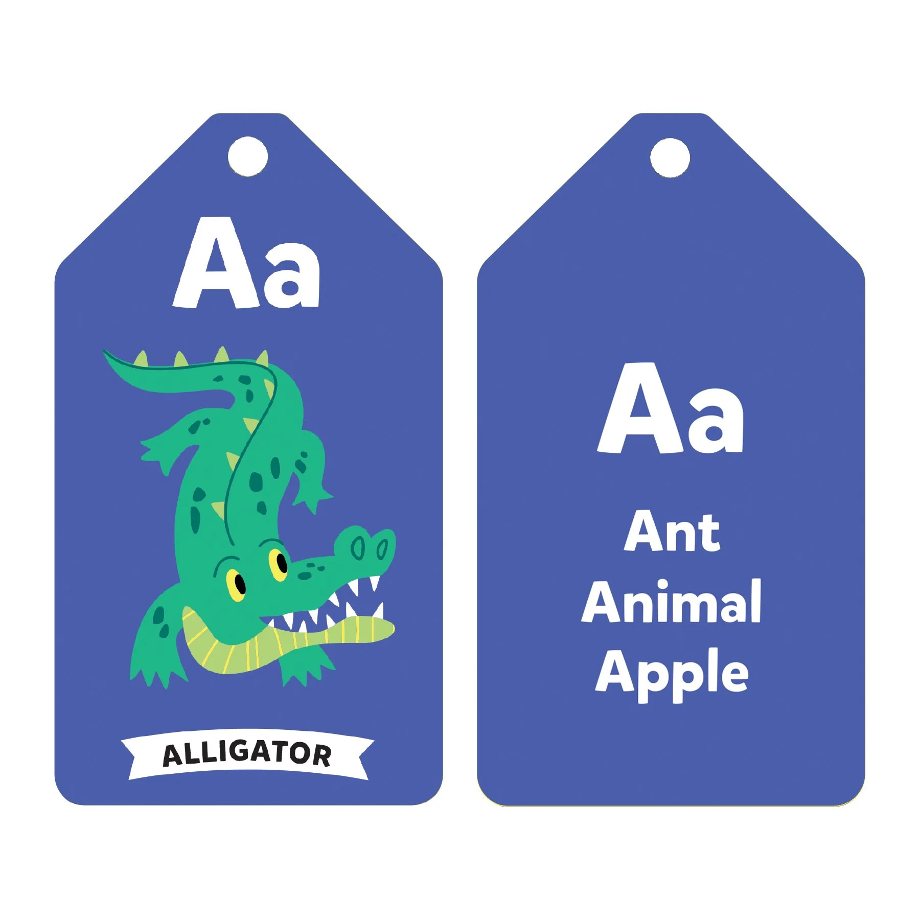 Wildlife ABCs Ring Flash Cards - Image 4