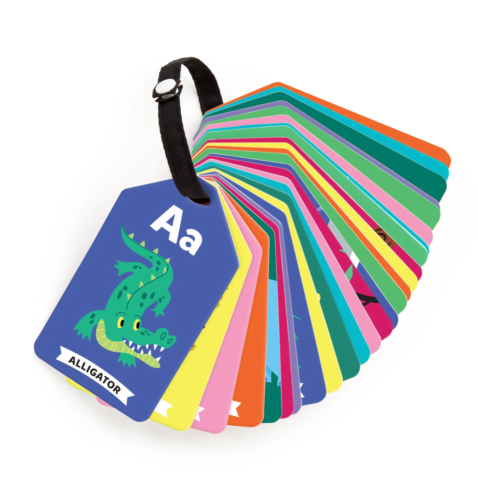 Wildlife ABCs Ring Flash Cards - Image 8