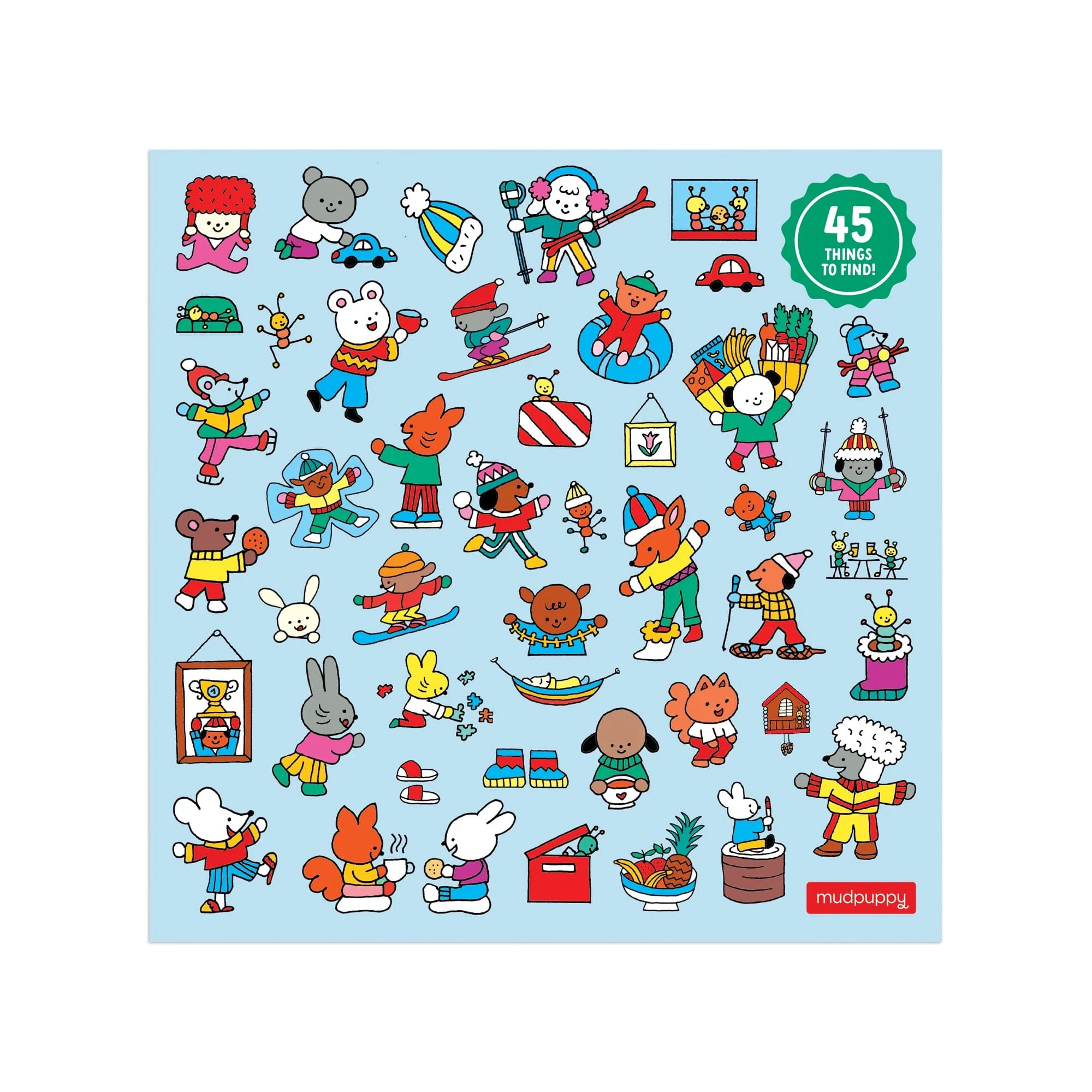 Winter Chalet 500 Pc Search & Find Puzzle - Image 3