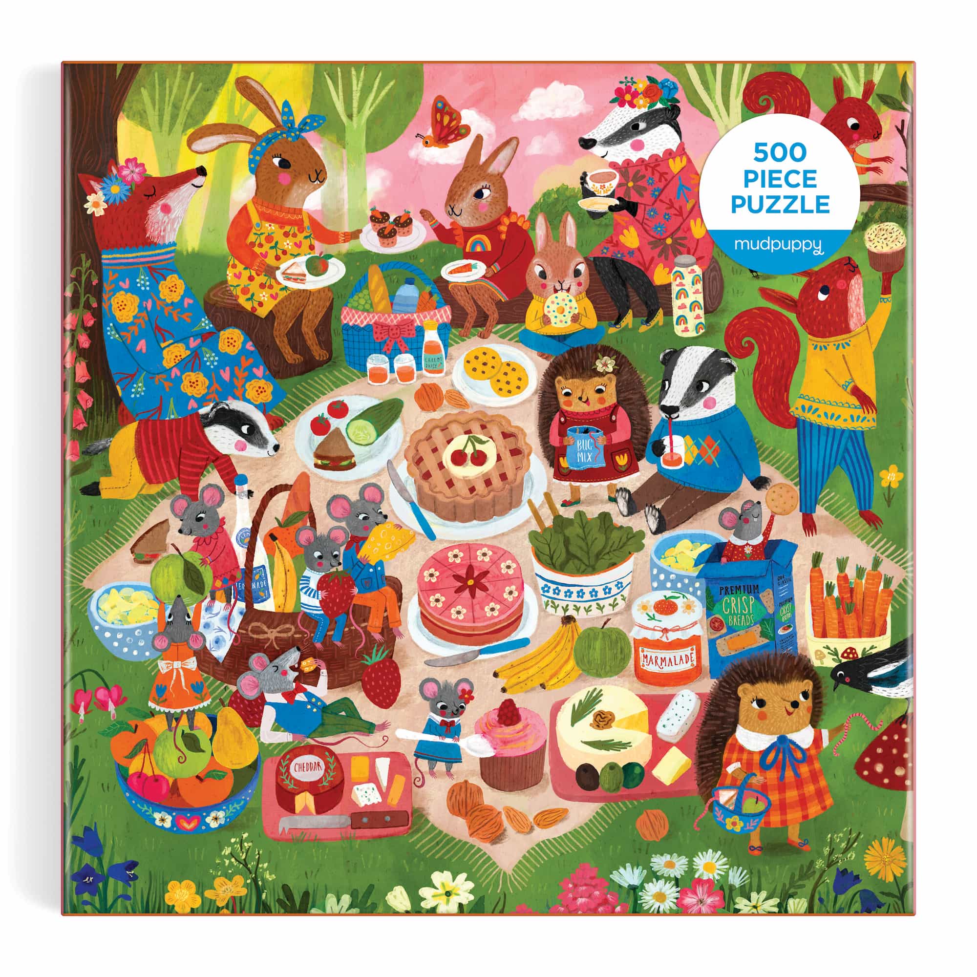 Woodland Picnic 500 Piece Family Puzzle - Image 2